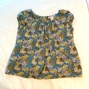 Bonpoint cap sleeved blouse for girls